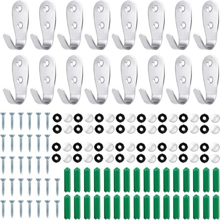 Aipaide 16 Pcs Wall Mounted Hook Individual Hooks Decorative Clothes - Stainless Steel
Aipaide 16 Pcs Wall Mounted Hook Individual Hooks Decorative Clothes - Stainless Steel