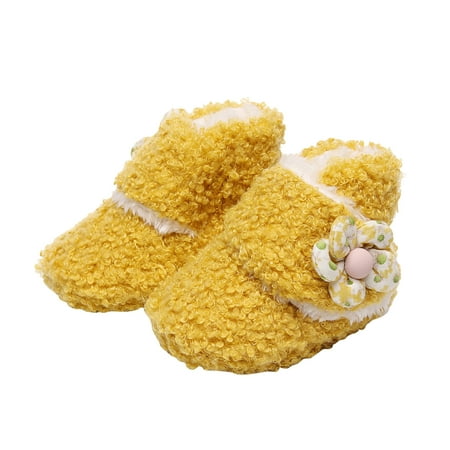 Gubotare Baby Girl Shoes Unisex Baby Shoes Soft and Light Cotton Sole Flannel Stars Snow Boots Flats Toddler Yellow 3 Months
Gubotare Baby Girl Shoes Unisex Baby Shoes Soft and Light Cotton Sole Flannel Stars Snow Boots Flats Toddler Yellow 3 Months