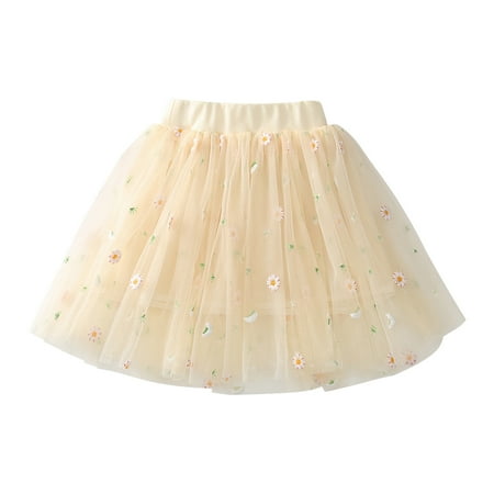 LYXSSBYX Toddler Girl Dresses Princess Toddler Girls Cute Party Dance Costume Solid Color Net Yarn Crimping Daisy Embroidery Tulle Skirt
LYXSSBYX Toddler Girl Dresses Princess Toddler Girls Cute Party Dance Costume Solid Color Net Yarn Crimping Daisy Embroidery Tulle Skirt