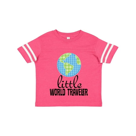 Inktastic Little World Traveler Gift Toddler Boy or Toddler Girl T-Shirt