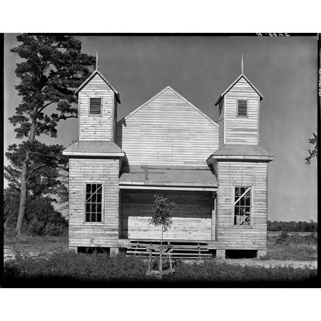 Church, Southeastern U.S., #2-PRIPUB131134 Print 15.25"x19.25" by Print Collection in a Un (Canvas Only)