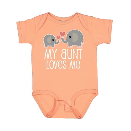 Inktastic My Aunt Loves Me Niece Nephew Elephant Gift Baby Boy or Baby Girl Bodysuit
Inktastic My Aunt Loves Me Niece Nephew Elephant Gift Baby Boy or Baby Girl Bodysuit