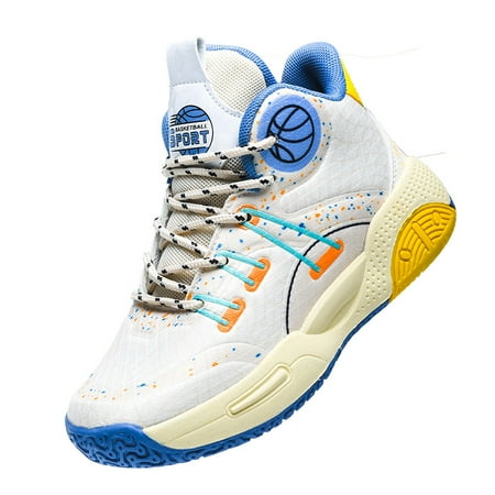 Boys Girls Basketball Shoes Color Block Cushioned Shock Absorption Comfy Athletic Running Shoes Outdoor Non Slip Walking Shoes For Children Kids Sneakers Spring And Summer
Boys Girls Basketball Shoes Color Block Cushioned Shock Absorption Comfy Athletic Running Shoes Outdoor Non Slip Walking Shoes For Children Kids Sneakers Spring And Summer