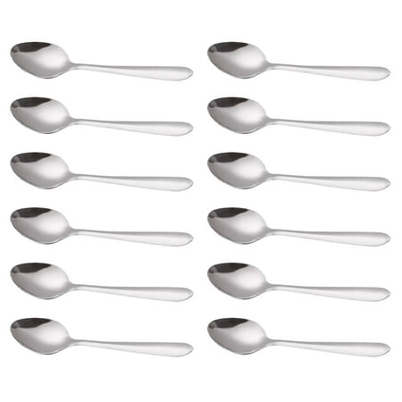12-Pieces Dinner Spoons Stainless Steel Spoons Set for Home Kitchen Restaurant Dishwasher Safe Mirror Polished
12-Pieces Dinner Spoons Stainless Steel Spoons Set for Home Kitchen Restaurant Dishwasher Safe Mirror Polished