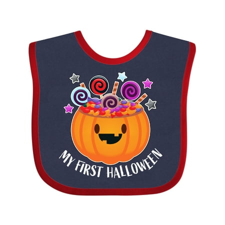 Inktastic My First Halloween-cute Pumpkin with Candy Gift Baby Boy or Baby Girl Bib
Inktastic My First Halloween-cute Pumpkin with Candy Gift Baby Boy or Baby Girl Bib