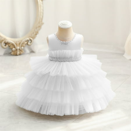 9M-4T Baby Dress Infant Toddler Four Layers Tulle Dress Dress for Little Girls Princess Wedding Pageant Lace Floral Girls Dresses White 2-3 Years
9M-4T Baby Dress Infant Toddler Four Layers Tulle Dress Dress for Little Girls Princess Wedding Pageant Lace Floral Girls Dresses White 2-3 Years