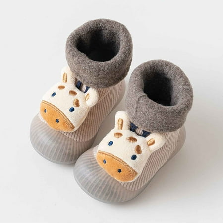 Cathalem Toddler Size 6 Girls Shoes Winter Baby Fleece Floor Socks Shoes Baby Indoor Non Slip Soft Sneaker Slippers for Kids Shoes Khaki 0 Months
Cathalem Toddler Size 6 Girls Shoes Winter Baby Fleece Floor Socks Shoes Baby Indoor Non Slip Soft Sneaker Slippers for Kids Shoes Khaki 0 Months