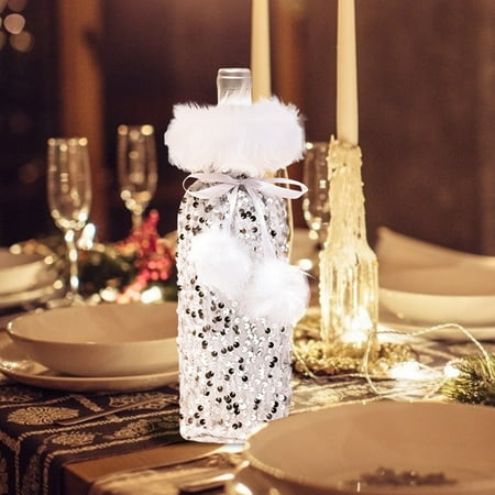 Christmas Ornament Sequin Wine Bottle Sleeve Plush Beam Wine Sleeve Wine Bottle Covers ViLaViDe
Christmas Ornament Sequin Wine Bottle Sleeve Plush Beam Wine Sleeve Wine Bottle Covers ViLaViDe