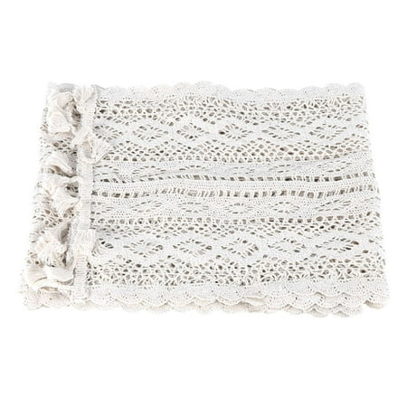Macrame Table Runner Cotton Crochet Vintage Table Runner with Tassels for Wedding Dining Table Bohemians Style(24X220cm)
Macrame Table Runner Cotton Crochet Vintage Table Runner with Tassels for Wedding Dining Table Bohemians Style(24X220cm)