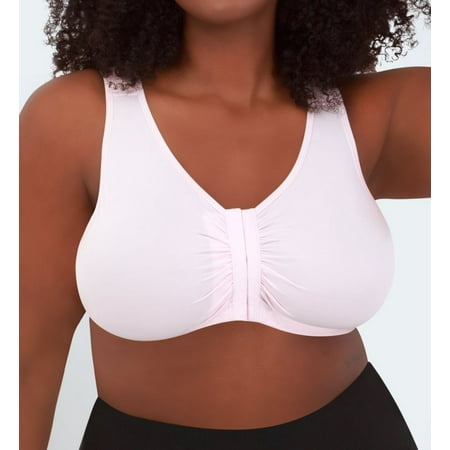 Women s Leading Lady 119 Laurel Seamless Front Closure Bra (Pink Crush 4X)