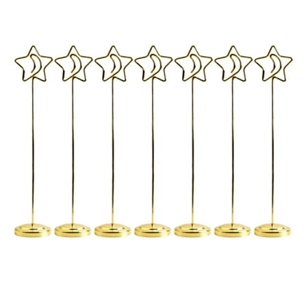 NUOLUX 7pcs Place Holder Heart Note Clips Metal Place Holder Wedding Name Clips Holder Metal Crafts Ornament
NUOLUX 7pcs Place Holder Heart Note Clips Metal Place Holder Wedding Name Clips Holder Metal Crafts Ornament