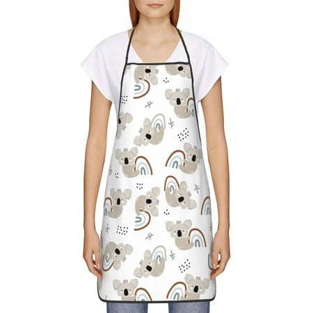 Goofa Bib Apron Unisex Aprons Adjustable Waterdrop Resistant Cooking Kitchen Apron for Chef Cartoon Koala Pattern Apron Bulk
Goofa Bib Apron Unisex Aprons Adjustable Waterdrop Resistant Cooking Kitchen Apron for Chef Cartoon Koala Pattern Apron Bulk