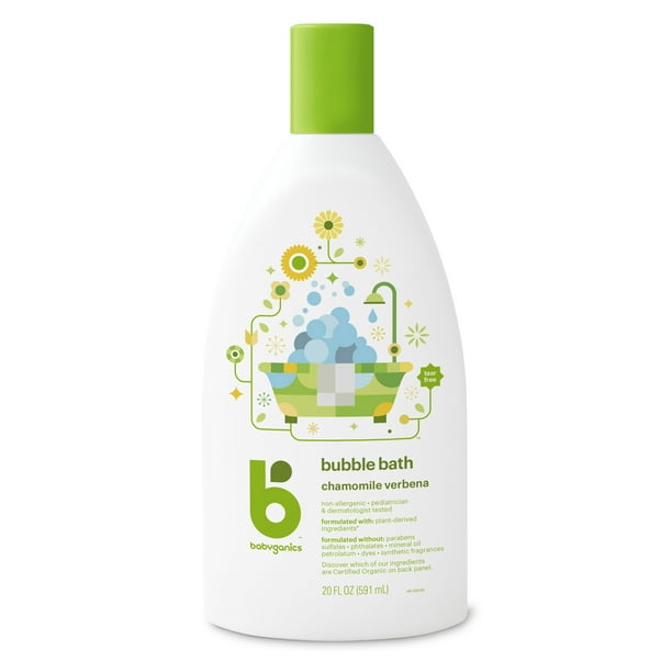 Babyganics Bubble Bath, Chamomile Verbena, 20 fl oz