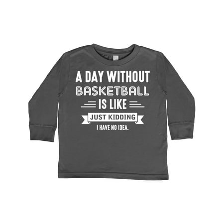 Inktastic Day Without Basketball Gift Toddler Boy or Toddler Girl Long Sleeve T-Shirt
Inktastic Day Without Basketball Gift Toddler Boy or Toddler Girl Long Sleeve T-Shirt