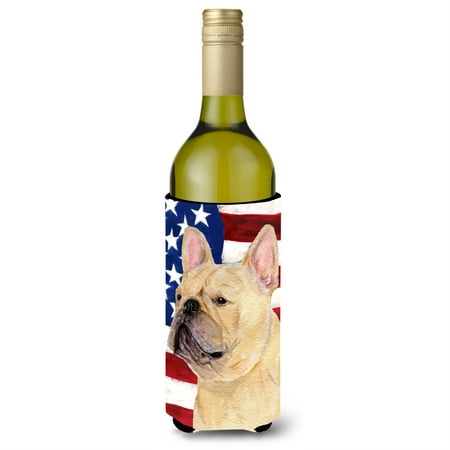 USA American Flag with French Bulldog Wine Bottle Beverage Insulator Beverage Insulator Hugger SS4047LITERK
USA American Flag with French Bulldog Wine Bottle Beverage Insulator Beverage Insulator Hugger SS4047LITERK