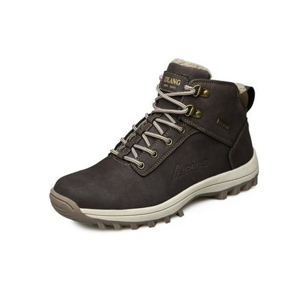SIMANLAN Womens Comfortable Ankle Boot Fashion Plush Lining Sneakers Climbing Breathable Dark Brown 9
SIMANLAN Womens Comfortable Ankle Boot Fashion Plush Lining Sneakers Climbing Breathable Dark Brown 9