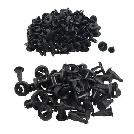 125 Pcs Plastic Rivet: 25 Pcs Plastic Door Rivets Clip 10Mm Hole & 100 Pcs Black Rivets Fastener 6Mm Hole
125 Pcs Plastic Rivet: 25 Pcs Plastic Door Rivets Clip 10Mm Hole & 100 Pcs Black Rivets Fastener 6Mm Hole