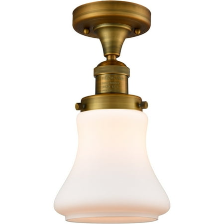 Brushed Brass Tone Semi Flush 6 Wide Matte White Glass Steel/Cast Brass/Glass Medium Base LED 1 Light Fixture
Brushed Brass Tone Semi Flush 6 Wide Matte White Glass Steel/Cast Brass/Glass Medium Base LED 1 Light Fixture