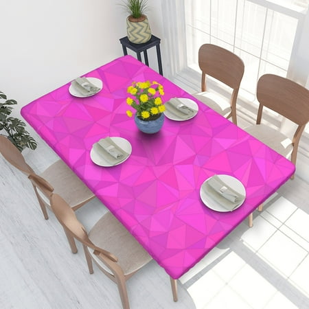Home Deluxe Tablecloth Polygon Background Waterproof Elastic Rim Edged Table Cover- For Christmas Parties And Picnics 4ft
Home Deluxe Tablecloth Polygon Background Waterproof Elastic Rim Edged Table Cover- For Christmas Parties And Picnics 4ft