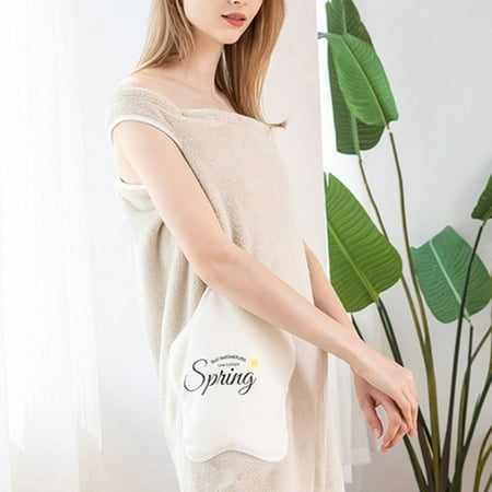 Women Coral Velvet Thickened Bathrobe Super Absorbent Lovely Adult Sling Home Bath Skirt Pajamas New
Women Coral Velvet Thickened Bathrobe Super Absorbent Lovely Adult Sling Home Bath Skirt Pajamas New