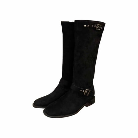 BELLZELY Wide Width Women Shoes Clearance Long And Thick Soles With Elevated Height And Plush Black Skinny Boots
BELLZELY Wide Width Women Shoes Clearance Long And Thick Soles With Elevated Height And Plush Black Skinny Boots