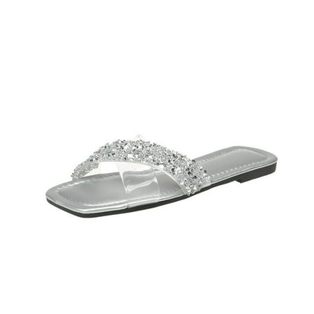 Women Sandals clearance for Juebong Women s Wide Width Flat Slides Sandals Strapy Slide Sandal Slip on Dressy Summer Shoes for Women.
Women Sandals clearance for Juebong Women s Wide Width Flat Slides Sandals Strapy Slide Sandal Slip on Dressy Summer Shoes for Women.