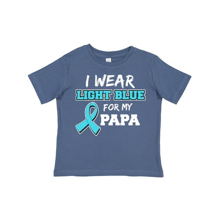 Inktastic I Wear Light Blue for My Papa in White Gift Toddler Boy or Toddler Girl T-Shirt
Inktastic I Wear Light Blue for My Papa in White Gift Toddler Boy or Toddler Girl T-Shirt