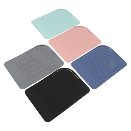 Curling Irons Heat Resistant Mat Safe Heat Resistant Silicone Mat 5Pcs For Travel For Home
Curling Irons Heat Resistant Mat Safe Heat Resistant Silicone Mat 5Pcs For Travel For Home