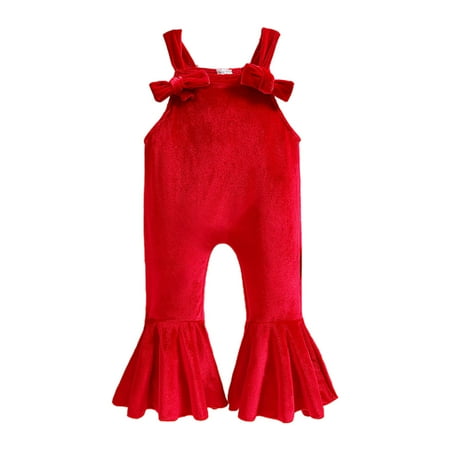 Zhuashum Baby Girls Romper Children Kid Summer Round Neck Sleeveless Jumpsuit Solid Color Christmas Outfits Fashion Daily Wears Red 2-3 Years
Zhuashum Baby Girls Romper Children Kid Summer Round Neck Sleeveless Jumpsuit Solid Color Christmas Outfits Fashion Daily Wears Red 2-3 Years