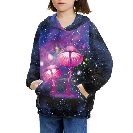 HUGS IDES Novelty Black Hoodies for Youth Boys Girls 14-16 Starry Pink Mushroom Graphic Y2K Tops Autumn Long Sleeve Fashion Casual Streetwear with Pocket
HUGS IDES Novelty Black Hoodies for Youth Boys Girls 14-16 Starry Pink Mushroom Graphic Y2K Tops Autumn Long Sleeve Fashion Casual Streetwear with Pocket