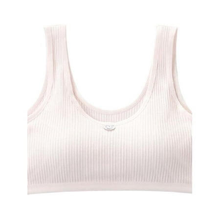 LOVEBAY Girls Training Bra - Crop Cami Training Bras for Girls - Teens Sports Bra Seamless Bralette Stretch Crop Cami Beginner Crop Bra
LOVEBAY Girls Training Bra - Crop Cami Training Bras for Girls - Teens Sports Bra Seamless Bralette Stretch Crop Cami Beginner Crop Bra
