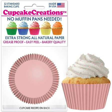 BLUSH - Rose Gold CUPCAKE PAPERS - 32 COUNT
