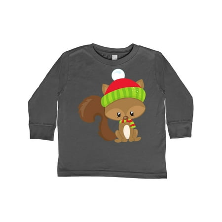 Inktastic Cute Squirrel Squirrel With Hat Scarf Fluffy Tail Gift Toddler Boy or Toddler Girl Long Sleeve T-Shirt
Inktastic Cute Squirrel Squirrel With Hat Scarf Fluffy Tail Gift Toddler Boy or Toddler Girl Long Sleeve T-Shirt