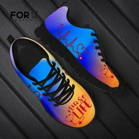 Gradient Style Nurse Life Stethoscope Print Women s Casual Sneakers Shoes Woman Flats Summer Ladies Air Mesh Zapatos
Gradient Style Nurse Life Stethoscope Print Women s Casual Sneakers Shoes Woman Flats Summer Ladies Air Mesh Zapatos