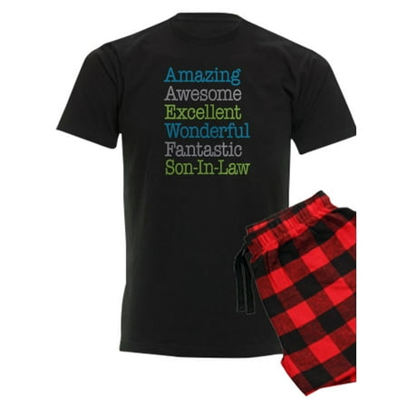 CafePress - Son In Law Amazing Fantastic Men s Light Pajamas - Men s Dark Pajamas