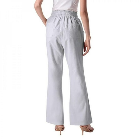 Spree Women Loose Pants Lounge Trousers Soild Casual Stretch Waist Drawstring High Waist Long Pants Home Pajamas Pants
Spree Women Loose Pants Lounge Trousers Soild Casual Stretch Waist Drawstring High Waist Long Pants Home Pajamas Pants