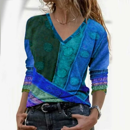 YFPWM Tops Women Work Ruffle Floral Print Shirts Elegant Lace Work Office Solid Top Lace Crochet Casual Shirts Corset Top Print Long Sleeve V-neck Blouse
YFPWM Tops Women Work Ruffle Floral Print Shirts Elegant Lace Work Office Solid Top Lace Crochet Casual Shirts Corset Top Print Long Sleeve V-neck Blouse
