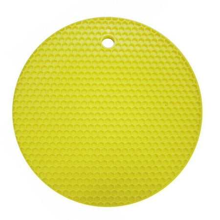 Silicone Insulation Mat Honeycomb Pot Holder Non-slip Heat-resistant Place Mat for Pot Pan Bowl Cup(Yellow)
Silicone Insulation Mat Honeycomb Pot Holder Non-slip Heat-resistant Place Mat for Pot Pan Bowl Cup(Yellow)