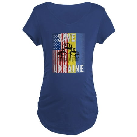 CafePress - Save Ukraine! America Supports U Maternity T Shirt - Maternity Dark T-Shirt
CafePress - Save Ukraine! America Supports U Maternity T Shirt - Maternity Dark T-Shirt