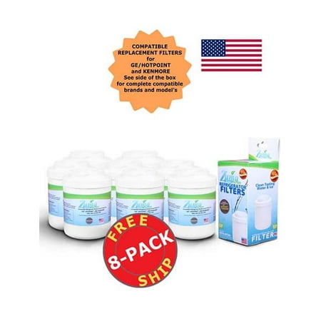 Zuma Filters™ Brand Refrigerator Water and Ice Filter compatible with GE® GWF06 (8 Pack) OPFG-RF300
Zuma Filters™ Brand Refrigerator Water and Ice Filter compatible with GE® GWF06 (8 Pack) OPFG-RF300