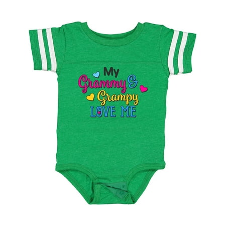 Inktastic My Grammy and Grampy Love Me with Hearts Gift Baby Boy or Baby Girl Bodysuit
Inktastic My Grammy and Grampy Love Me with Hearts Gift Baby Boy or Baby Girl Bodysuit