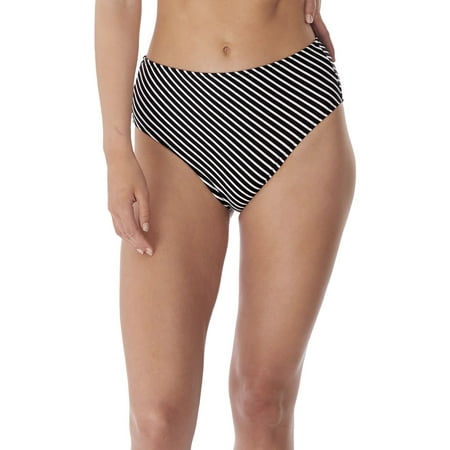 Freya Womens Beach Hut High Waist Leg Brief XS Black