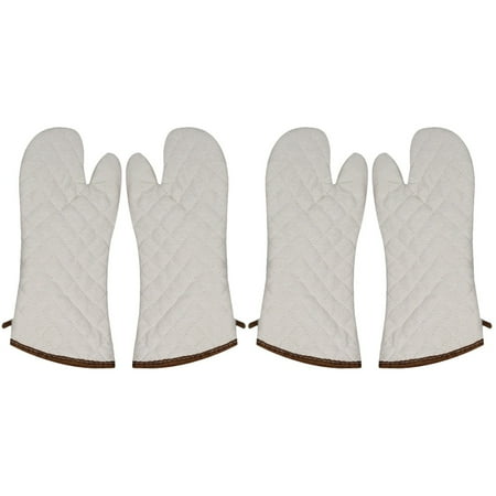 BESTONZON 2 Pairs of Kitchen Oven Gloves Oven Cooking Mittens Heat-resistant Pot Gloves Kitchen Accessory
BESTONZON 2 Pairs of Kitchen Oven Gloves Oven Cooking Mittens Heat-resistant Pot Gloves Kitchen Accessory