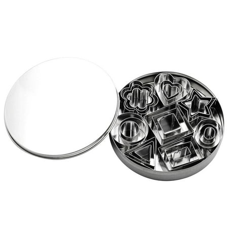 Marsmo Stainless Steel Cake Mold Mini 24-piece Fondant Biscuit Mold Gloves Cookie Mold Baking Mold Durable Cake Decorating Tools (24Pcs) 
Marsmo Stainless Steel Cake Mold Mini 24-piece Fondant Biscuit Mold Gloves Cookie Mold Baking Mold Durable Cake Decorating Tools (24Pcs)