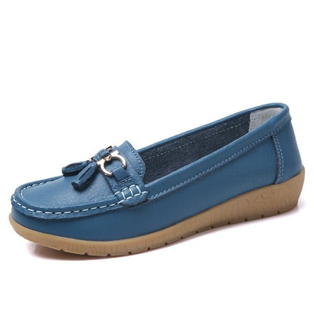 Women‘s Low Wedge Loafer Shoes Solid Color Lightweight Slip On Faux Leather Shoes Women‘s Flat Footwear
Women‘s Low Wedge Loafer Shoes Solid Color Lightweight Slip On Faux Leather Shoes Women‘s Flat Footwear