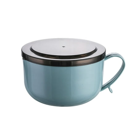 1pc Stainless Steel Noodles Bowl with Lid Tableware Rice Food Bowl for Home (Small Size Green)
1pc Stainless Steel Noodles Bowl with Lid Tableware Rice Food Bowl for Home (Small Size Green)