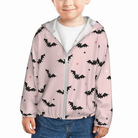 Sun Hoodie for Kids Halloween black bats star pink Long Sleeve Swim Fishing Shirts Sun Protection Zip Up Jacket Clothing Athletic Hoodie
Sun Hoodie for Kids Halloween black bats star pink Long Sleeve Swim Fishing Shirts Sun Protection Zip Up Jacket Clothing Athletic Hoodie