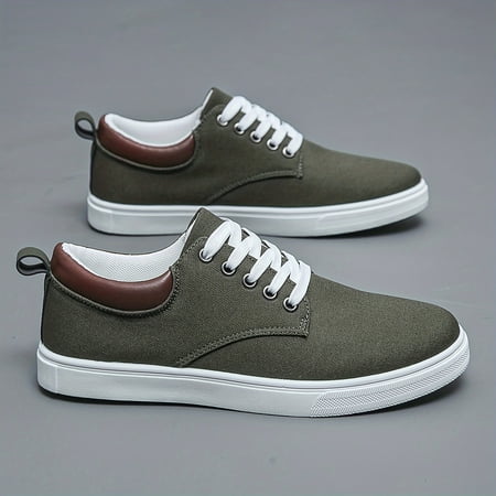 Men s low top casual canvas skate shoes breathable lace-up casual flats for outdoor walking driving men s street footwear
Men s low top casual canvas skate shoes breathable lace-up casual flats for outdoor walking driving men s street footwear