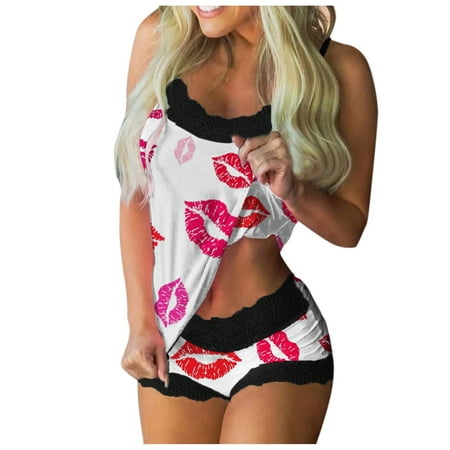 cuitcosohg Sleep Dress for Women Women Print Pajamas Sleeveless Lace Cami Shorts Lingerie Sleepwear Set Polyester Lace Thong Plus Size Panties
cuitcosohg Sleep Dress for Women Women Print Pajamas Sleeveless Lace Cami Shorts Lingerie Sleepwear Set Polyester Lace Thong Plus Size Panties