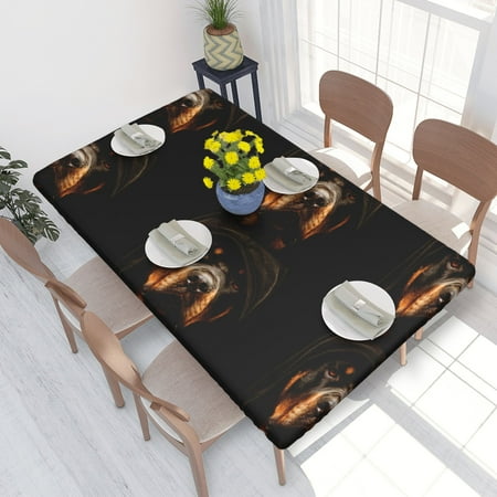 Home Deluxe Tablecloth Rottweiler The Boss Waterproof Elastic Rim Edged Table Cover- For Christmas Parties And Picnics 4ft
Home Deluxe Tablecloth Rottweiler The Boss Waterproof Elastic Rim Edged Table Cover- For Christmas Parties And Picnics 4ft